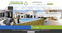 Desktop Screenshot of domeus-constructions.fr