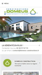 Mobile Screenshot of domeus-constructions.fr